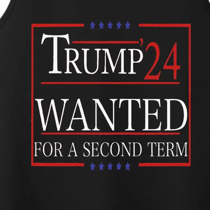 Trump Wanted For A Second Term Performance Tank