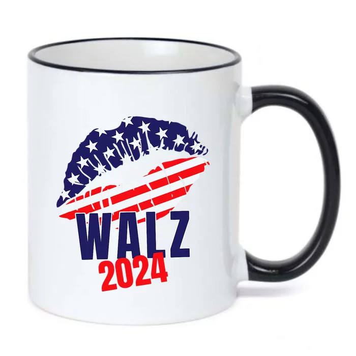 Tim Walz For President 2024 Black Color Changing Mug