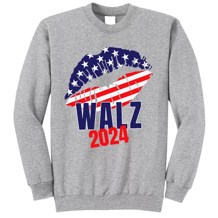 Tim Walz For President 2024 Tall Sweatshirt