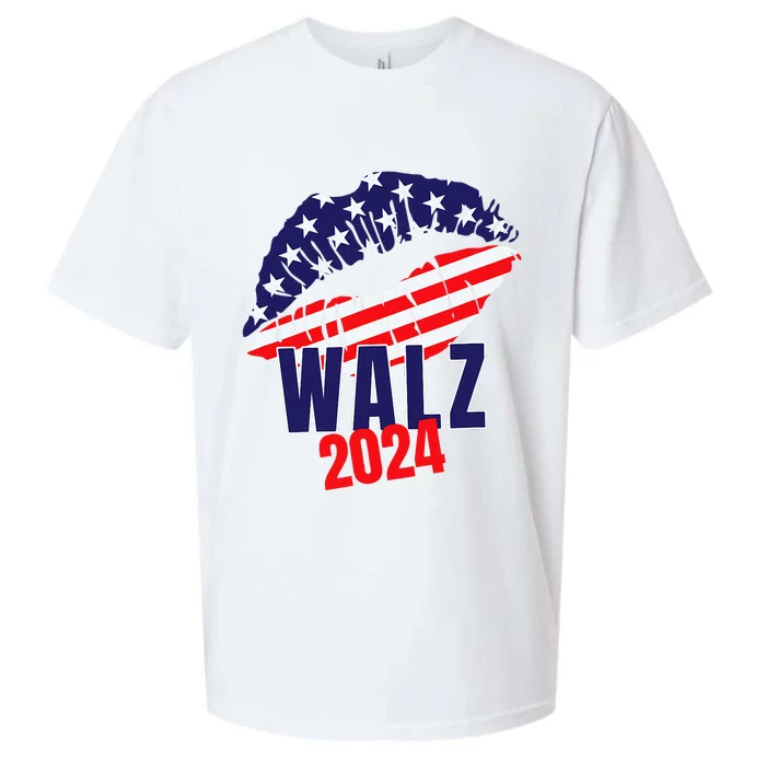 Tim Walz For President 2024 Sueded Cloud Jersey T-Shirt