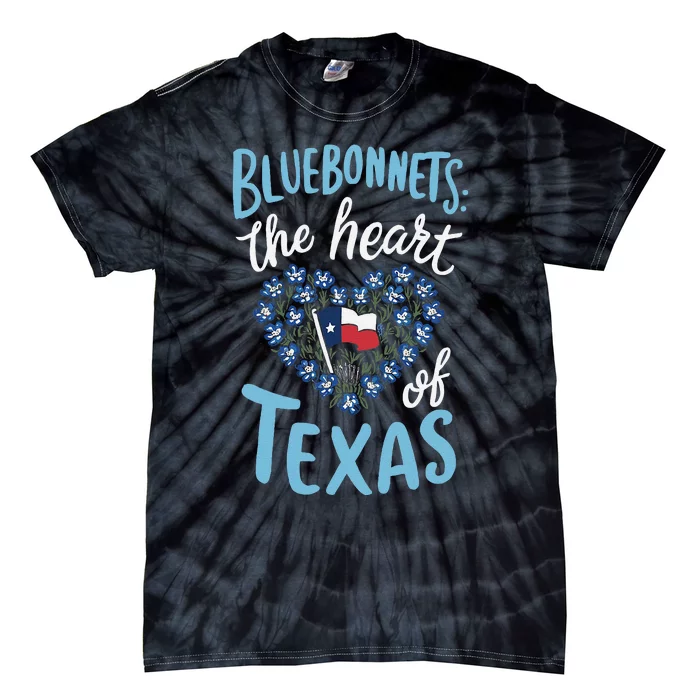 Texas Wildflowers Floral Texas Spring Lesser Sunflower Tie-Dye T-Shirt