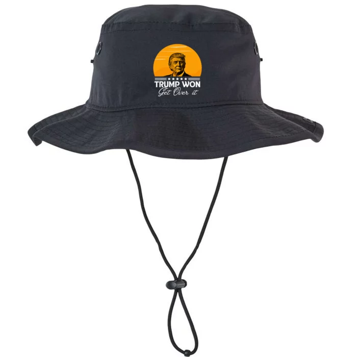 Trump Won Get Over It Trump 2024 Legacy Cool Fit Booney Bucket Hat