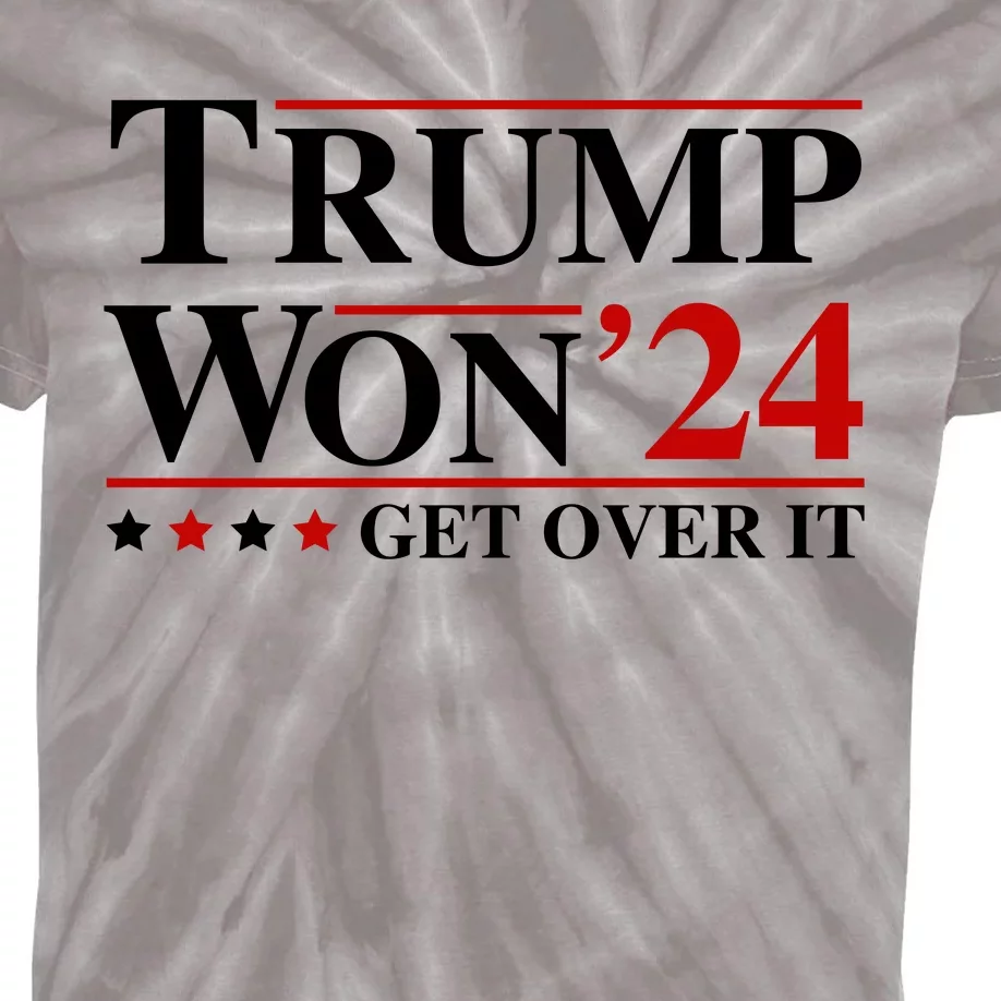 Trump Won Get Over It Kids Tie-Dye T-Shirt