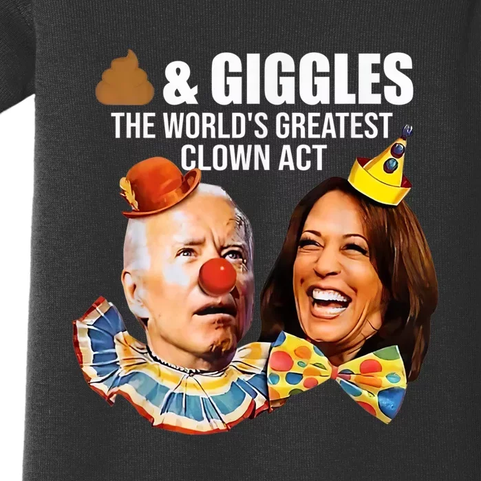 The World's Greatest Clown Act Anti Biden Baby Bodysuit