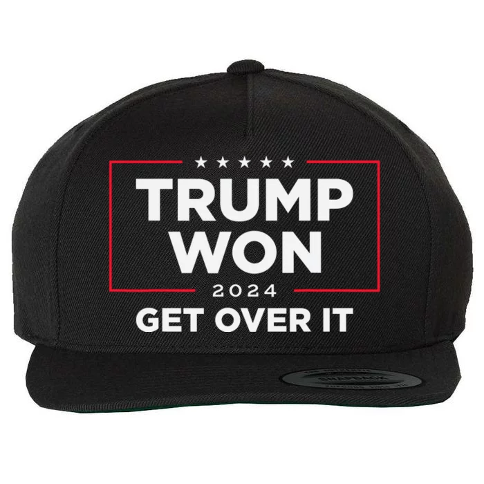 Trump Won Wool Snapback Cap