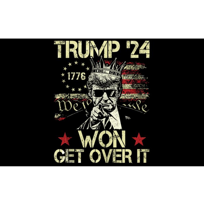 Trump Won Get Over It 2024 Bumper Sticker