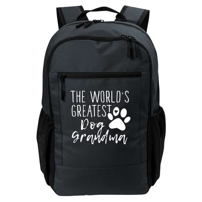 The WorldS Greatest Dog Grandma Daily Commute Backpack