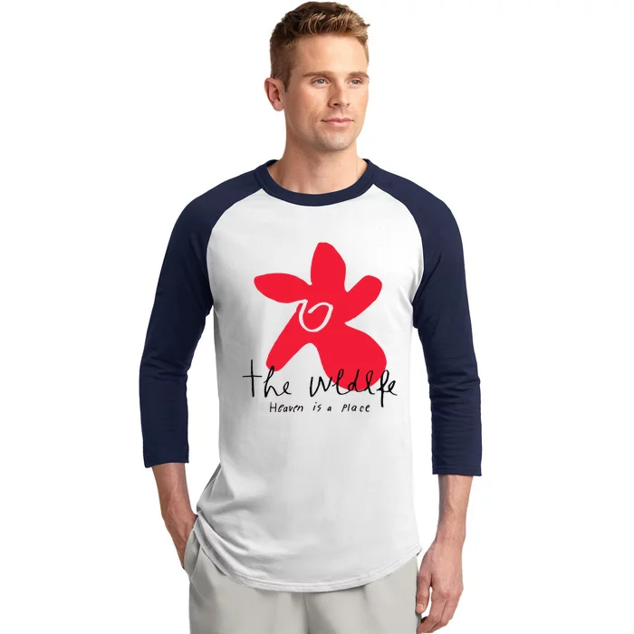 The Wldlfe Heaven Is A Place Baseball Sleeve Shirt