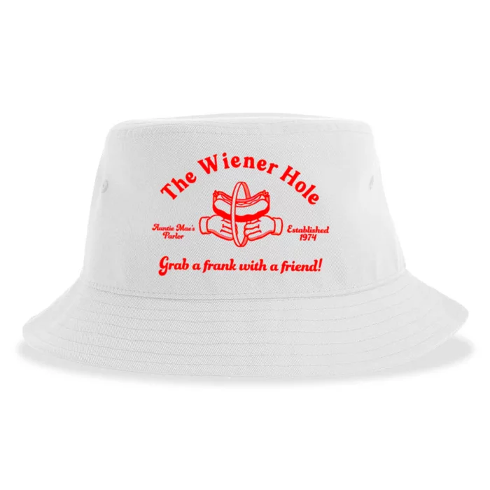 The Wiener Hole Grab A Frank With A Friend Sustainable Bucket Hat