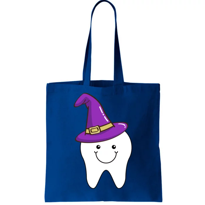 Tooth Witch Hat Dentist Dental Assistant Halloween Costume Gift Tote Bag