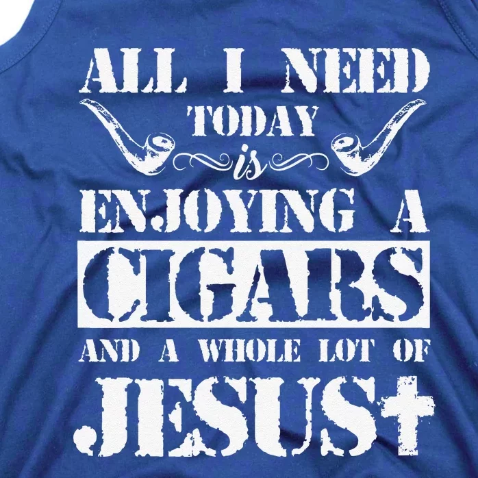 That's What I Do I Smoke Cigars And I Know Things Tank Top