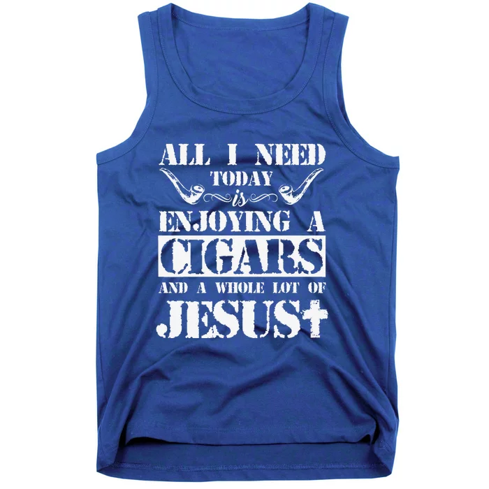 That's What I Do I Smoke Cigars And I Know Things Tank Top