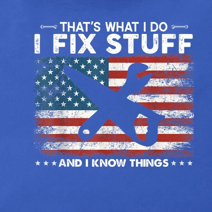 That's What I Do I Fix Stuff And I Know Things Funny Saying Zip Tote Bag