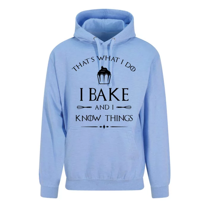 Thats What I Do I Cook And I Know Things Chef Unisex Surf Hoodie