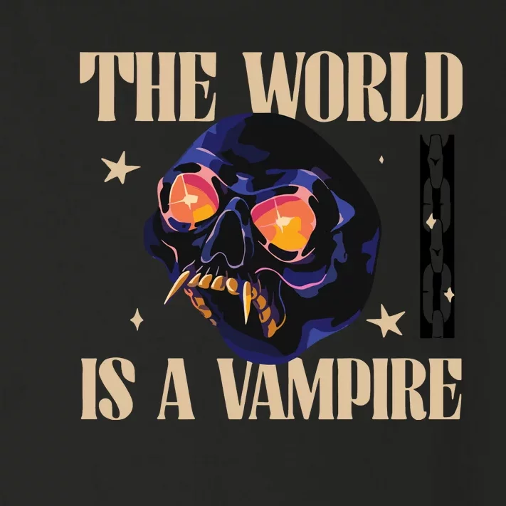 The World Is A Vampire Toddler Long Sleeve Shirt