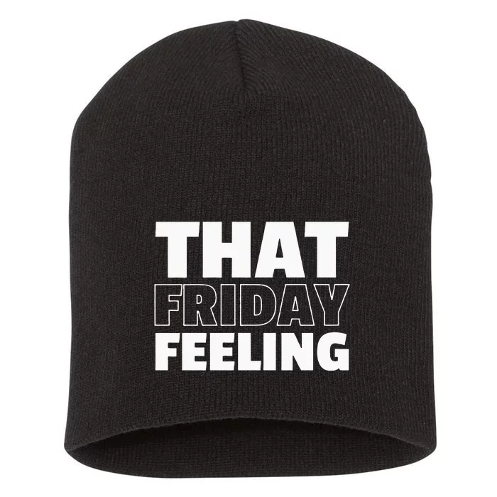 Thats What I Do I Fix Stuff And I Know Things Funny Men Short Acrylic Beanie