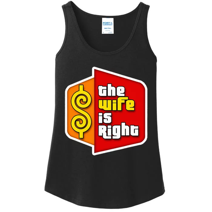 The Wife Is Right Ladies Essential Tank