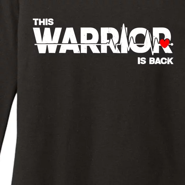 This Warrior Is Back Open Heart Surgery Recoverys Wo Womens CVC Long Sleeve Shirt