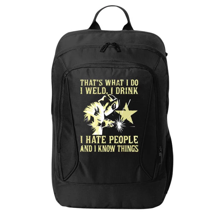 That's What I Do I Read Books And I Know Things Reading City Backpack