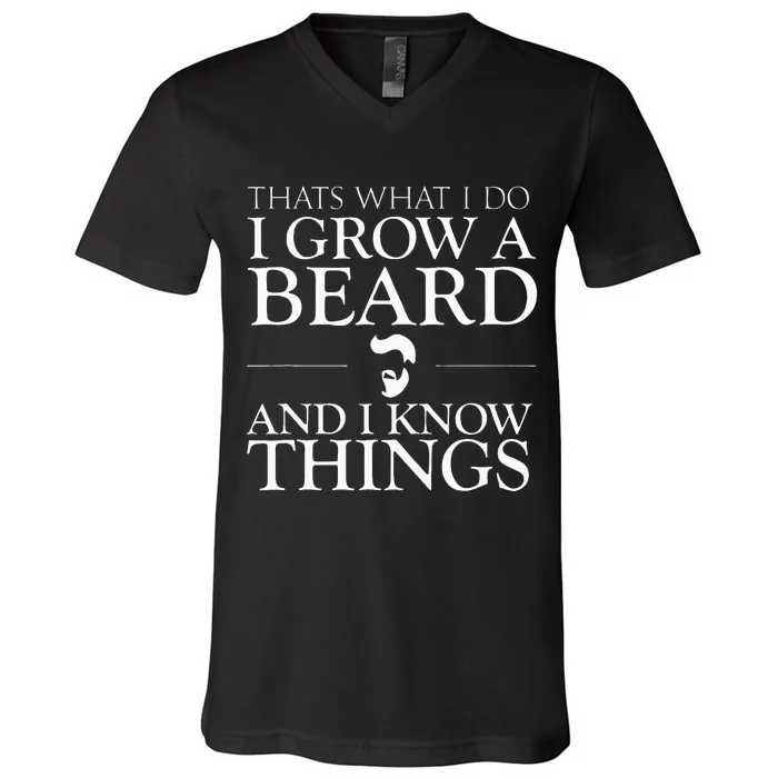 ThatS What I Do I Read Books And I Know Things Reading V-Neck T-Shirt