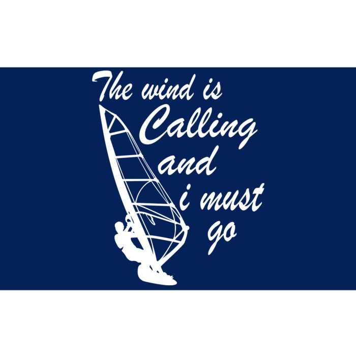 The Wind Is Calling And I Must Go Bumper Sticker