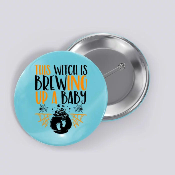 This Witch Is Brewing Up A Halloween Pregnant Costume Gift Button