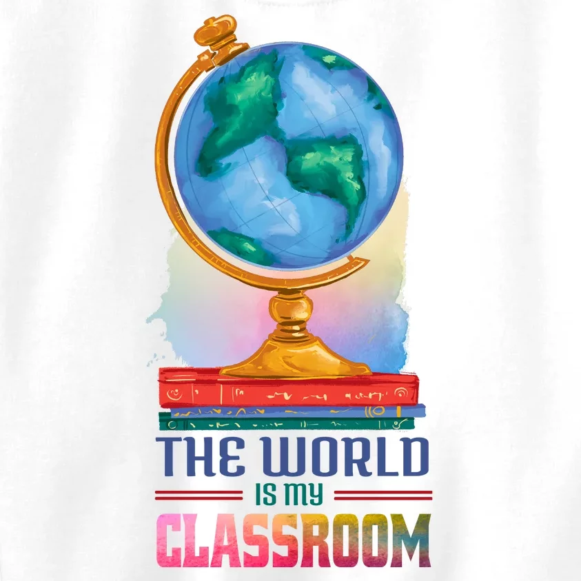 The World Is My Classroom Globe Kids Sweatshirt