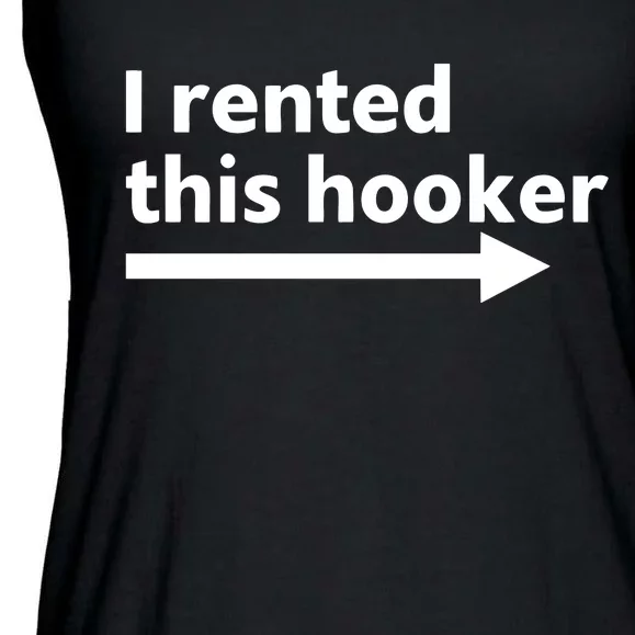 Tpain Wearing I Rented This Hooker Ladies Essential Flowy Tank