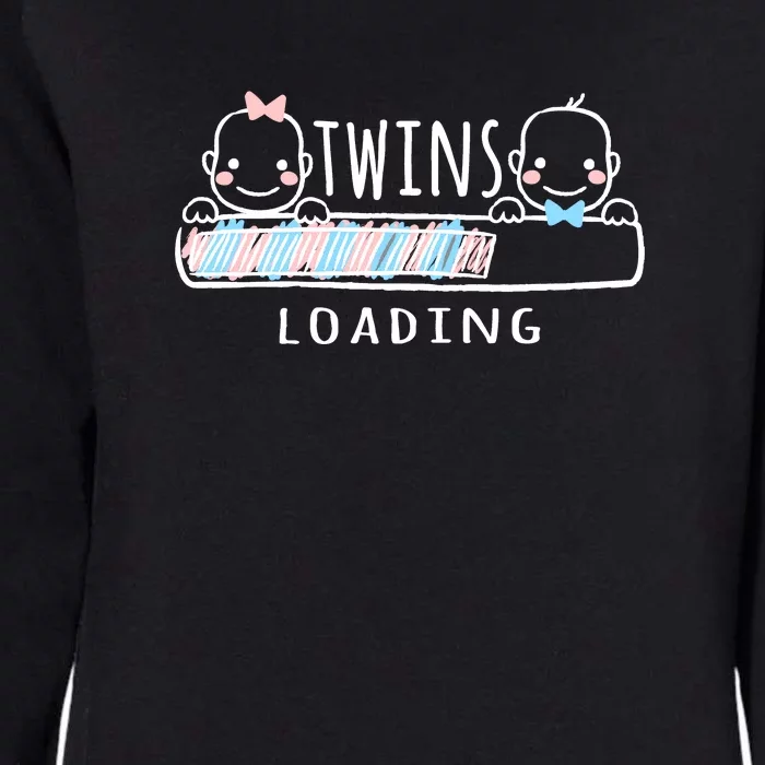 Twins loading cute twin mother Womens California Wash Sweatshirt