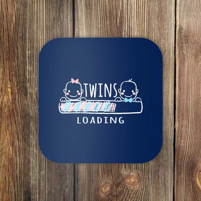 Twins loading cute twin mother Coaster