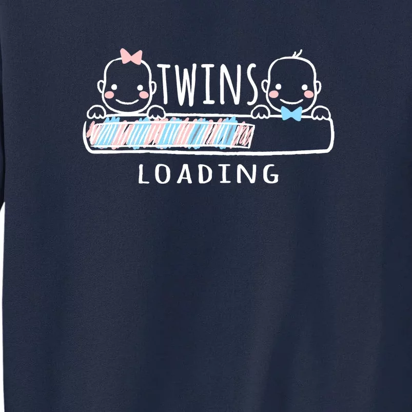 Twins loading cute twin mother Tall Sweatshirt