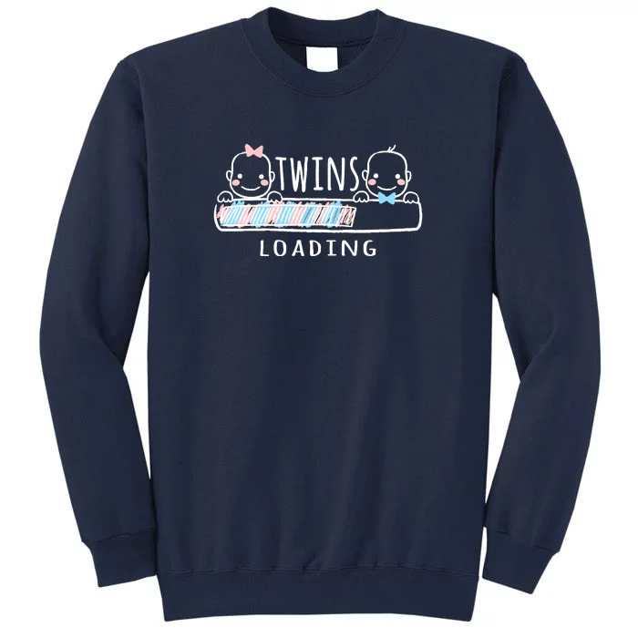 Twins loading cute twin mother Tall Sweatshirt