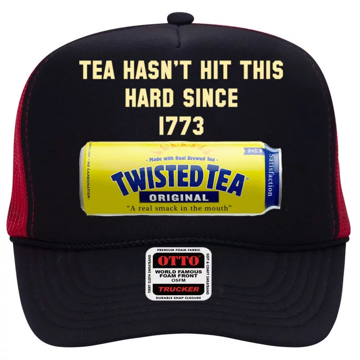 Twisted Tea Hasn't Hit This Hard Since 1773 High Crown Mesh Trucker Hat