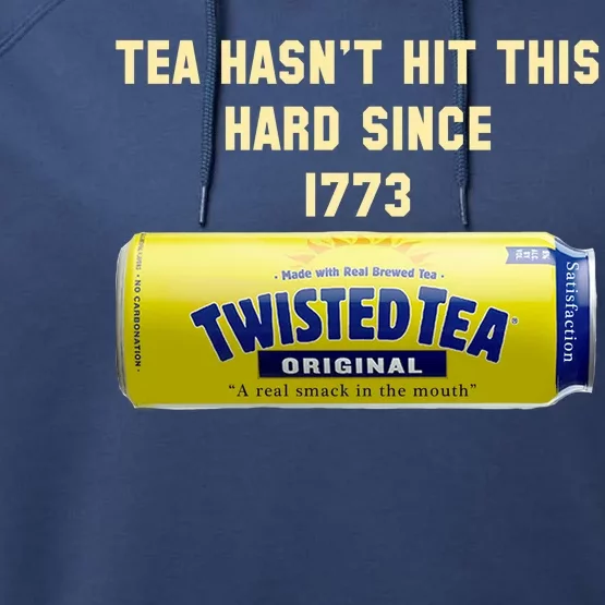 Twisted Tea Hasn't Hit This Hard Since 1773 Performance Fleece Hoodie