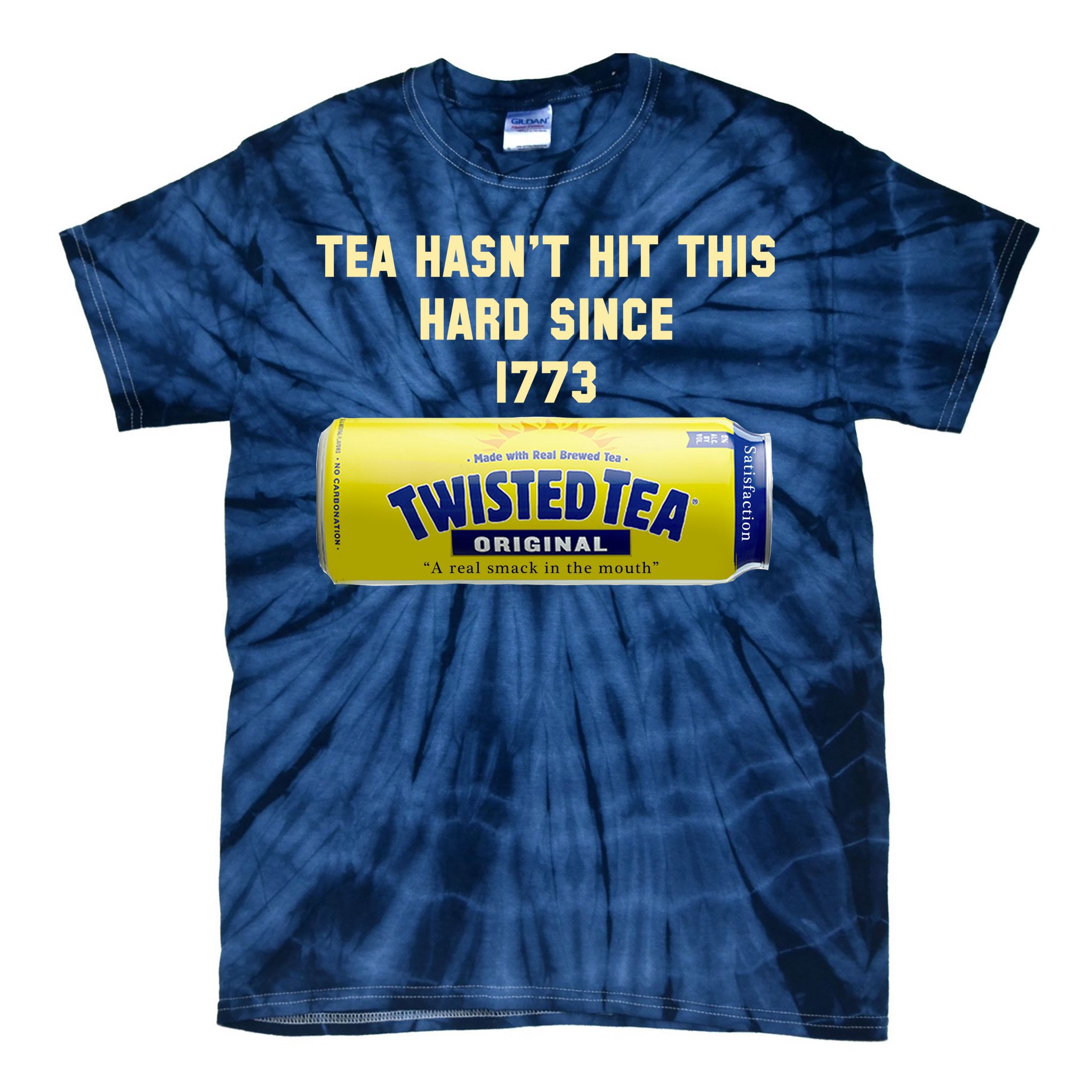 Twisted Tea Hasn't Hit This Hard Since 1773 Tie-Dye T-Shirt