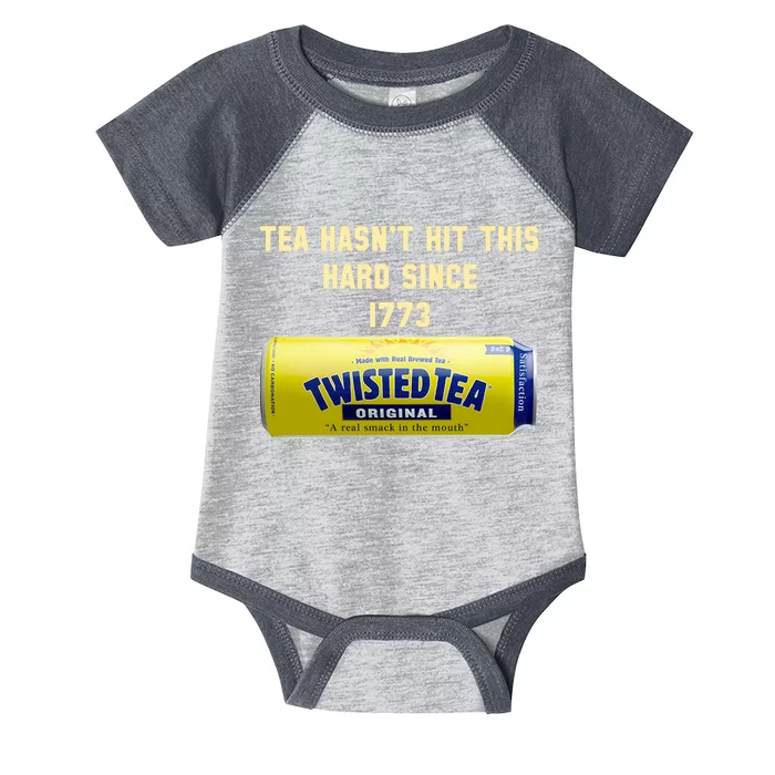 Twisted Tea Hasn't Hit This Hard Since 1773 Infant Baby Jersey Bodysuit