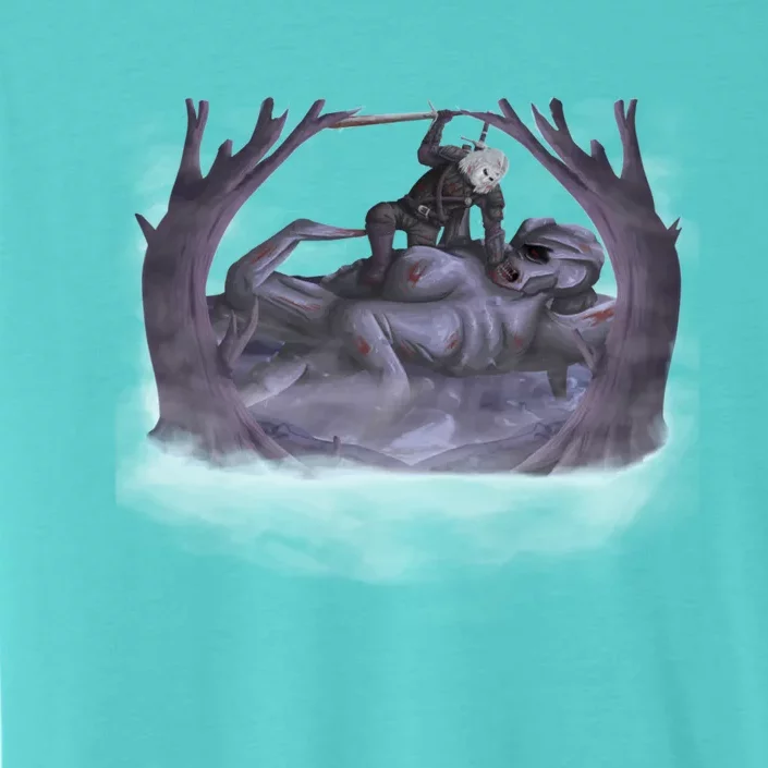 The Witcher Kikimora Fight ChromaSoft Performance T-Shirt