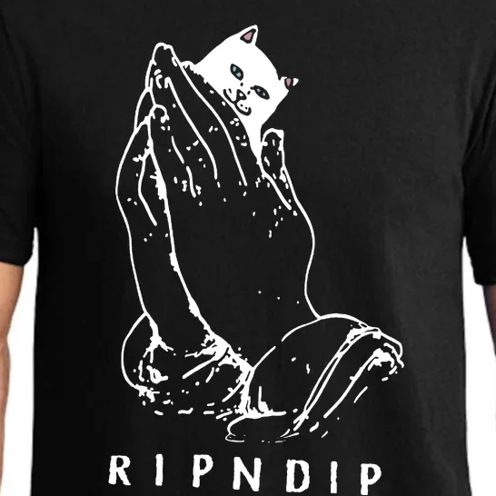 Tops Wotee Lord Nermal Pocket Cat Not Ripndip Rip N Dip Cat Pajama Set