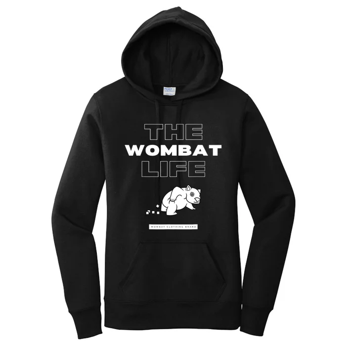 The Wombat Life Funny Animal Zoo Australia Women's Pullover Hoodie