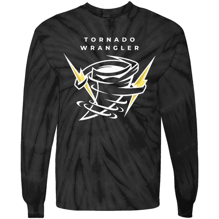 Tornado Wrangler Lightning Tie-Dye Long Sleeve Shirt