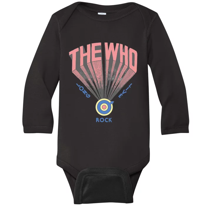 T.H.E. W.H.O Long Live Rock Baby Long Sleeve Bodysuit