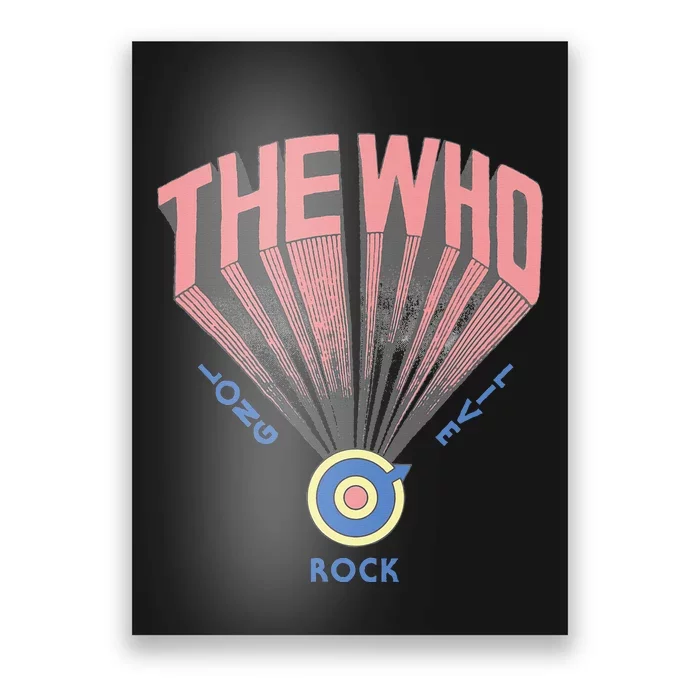 T.H.E. W.H.O Long Live Rock Poster