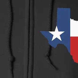 Texas Women Men Texas State Lone Star Flag Map Full Zip Hoodie