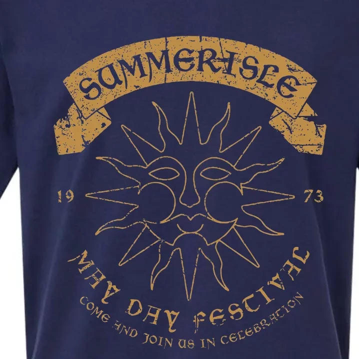 The Wicker Man Distressed Summerisle Sun Sueded Cloud Jersey T-Shirt