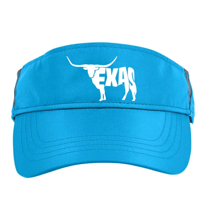 Texas Word Mashup Longhorn Adult Drive Performance Visor