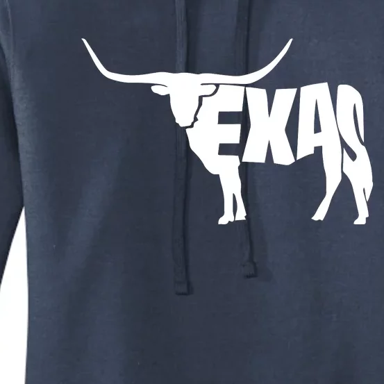 Texas Word Mashup Longhorn Women's Pullover Hoodie