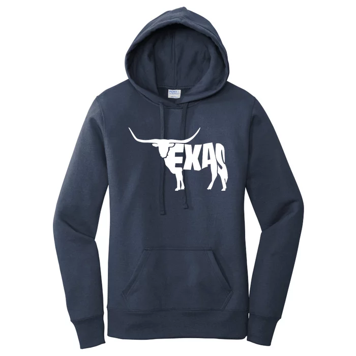 Texas Word Mashup Longhorn Women's Pullover Hoodie