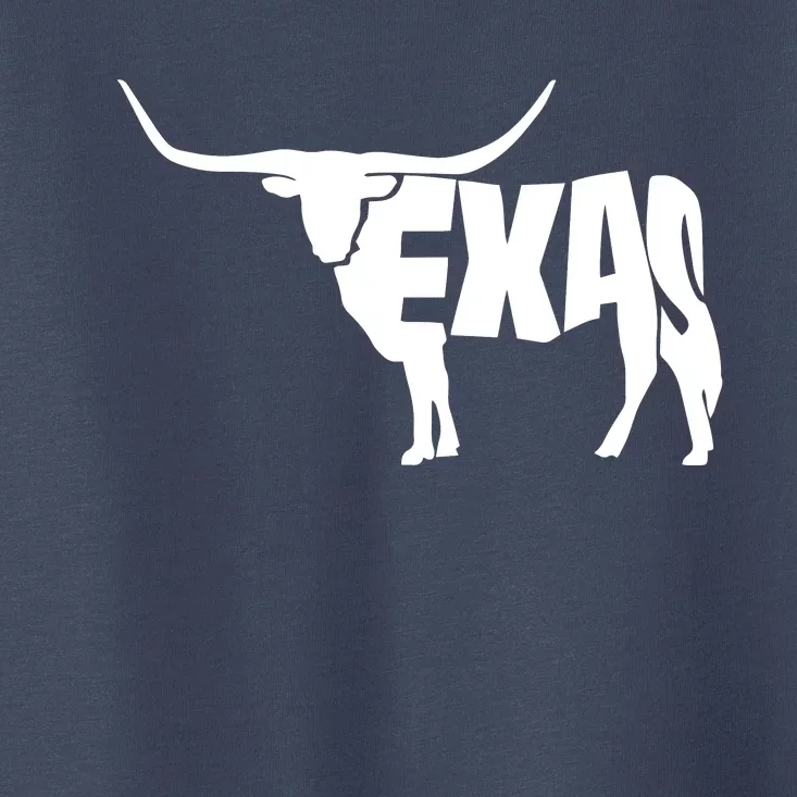 Texas Word Mashup Longhorn Toddler T-Shirt