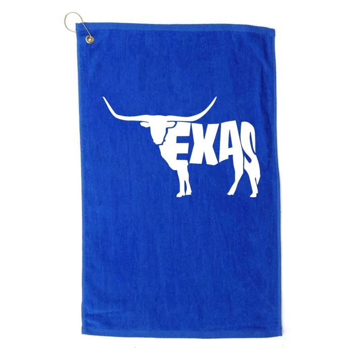 Texas Word Mashup Longhorn Platinum Collection Golf Towel