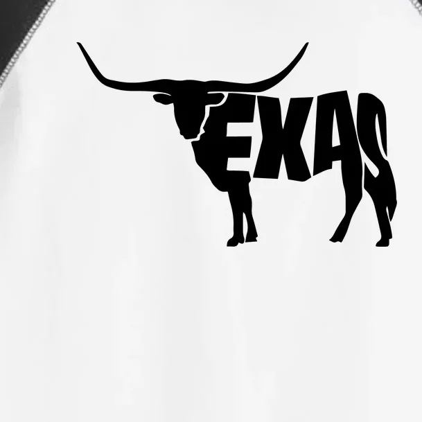 Texas Word Mashup Longhorn Toddler Fine Jersey T-Shirt